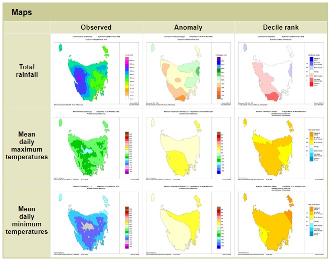 Tas Spring 6th Warmest on Record 3 Tas Spring 6th Warmest on Record 3