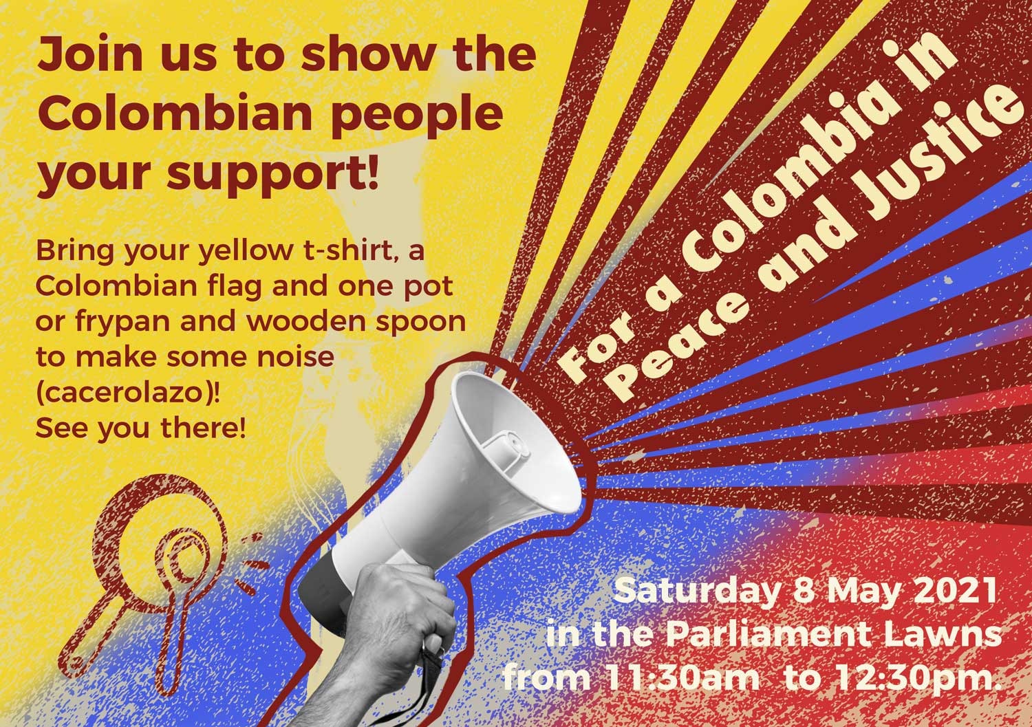 Hobart's Colombian Community Stands in Solidarity 6 Hobart's Colombian Community Stands in Solidarity 6