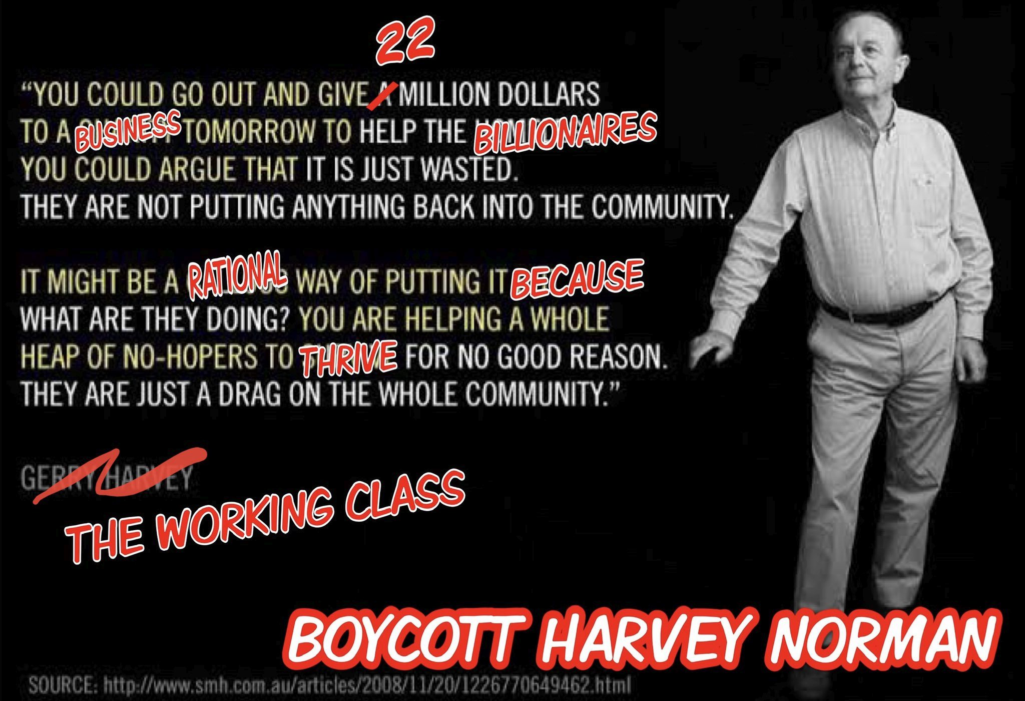 No Harvey Norman No! 32 No Harvey Norman No! 32