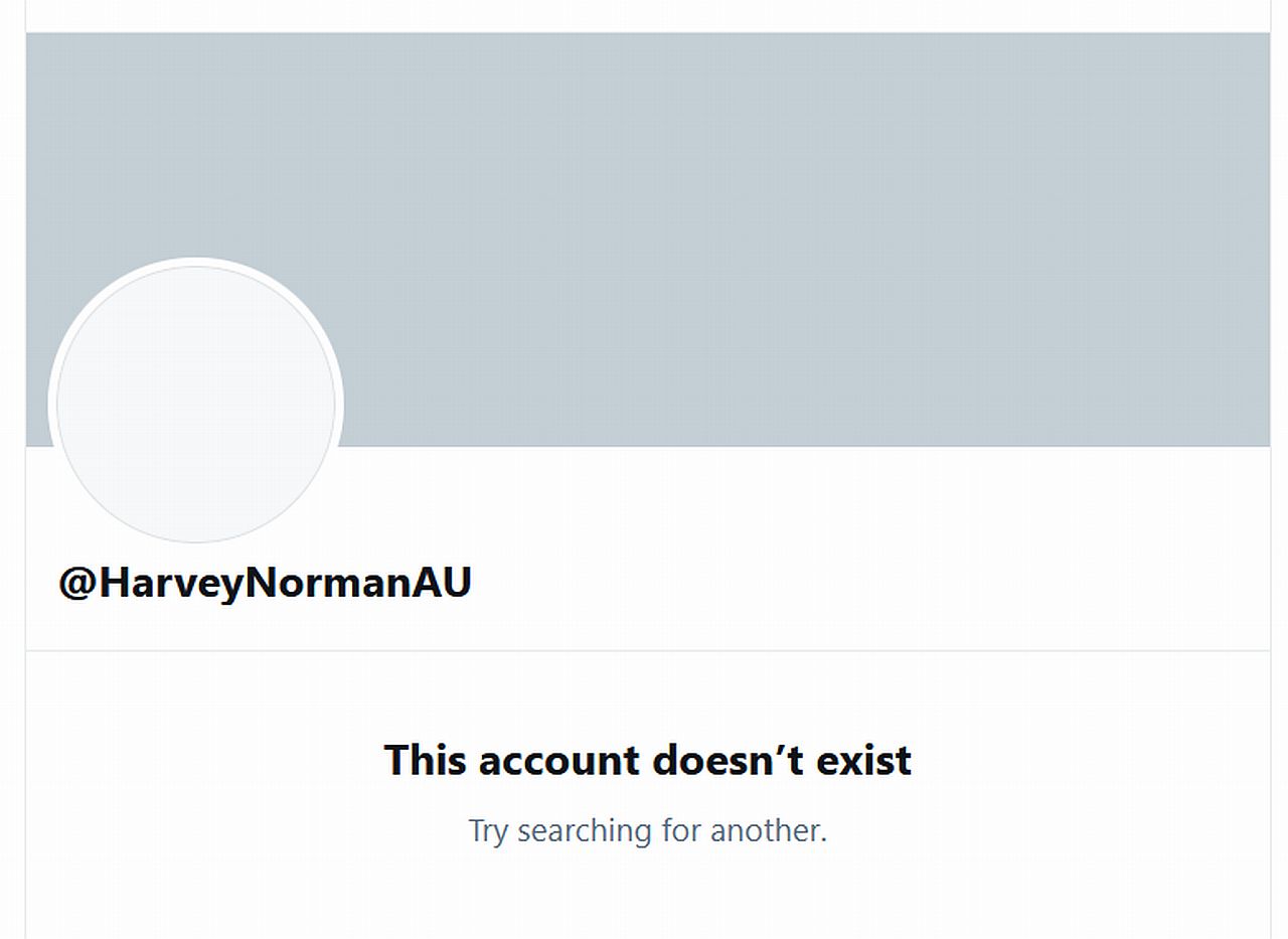 No Harvey Norman No! 44 No Harvey Norman No! 44