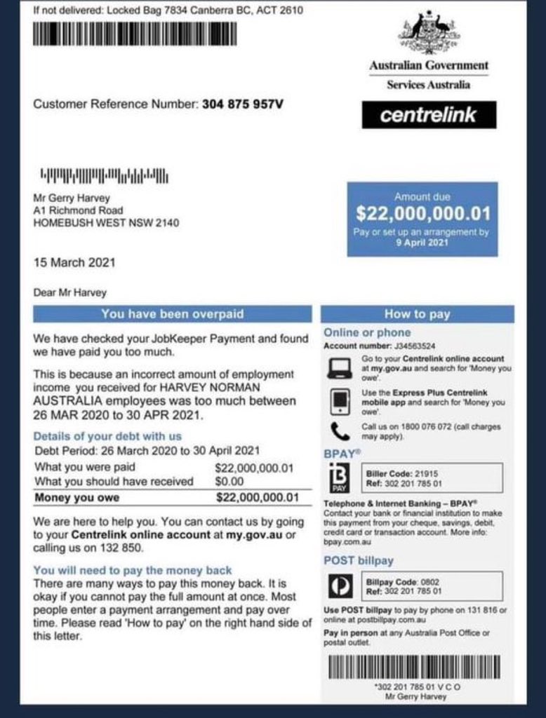 No Harvey Norman No! 31 No Harvey Norman No! 31