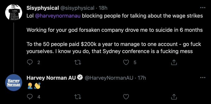 No Harvey Norman No! 38 No Harvey Norman No! 38