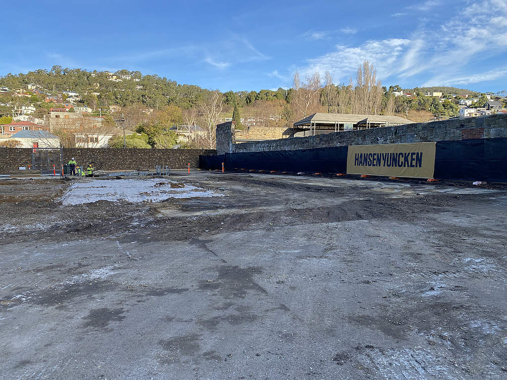 Site Readied for New Female Factory History & Interpretation Centre 4 Site Readied for New Female Factory History & Interpretation Centre 4